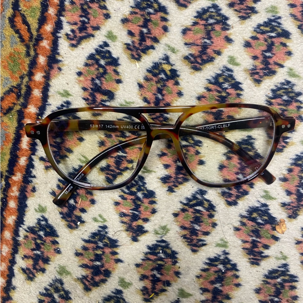 Full Spectrum UV Protectant Tortoise Shell Dad Glasses